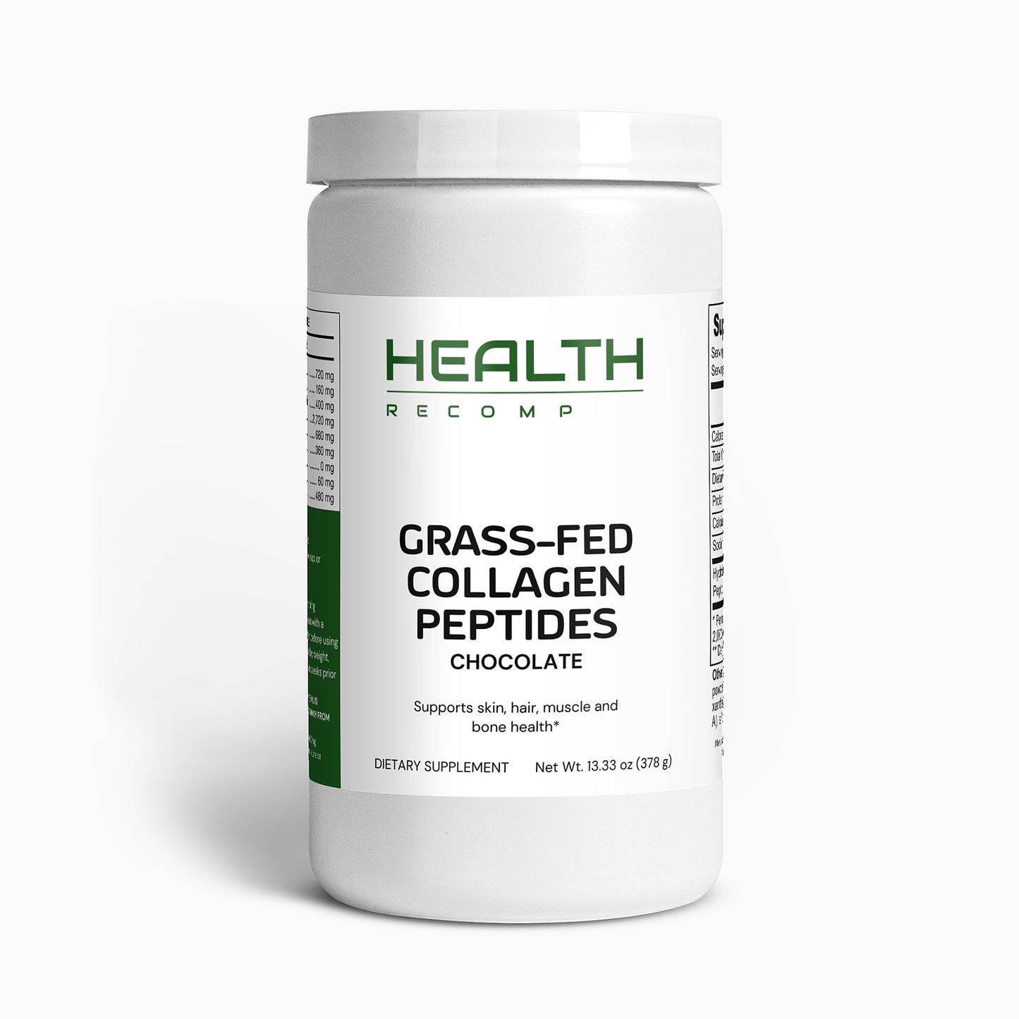 Grass-Fed Collagen Peptides Powder (Chocolate)