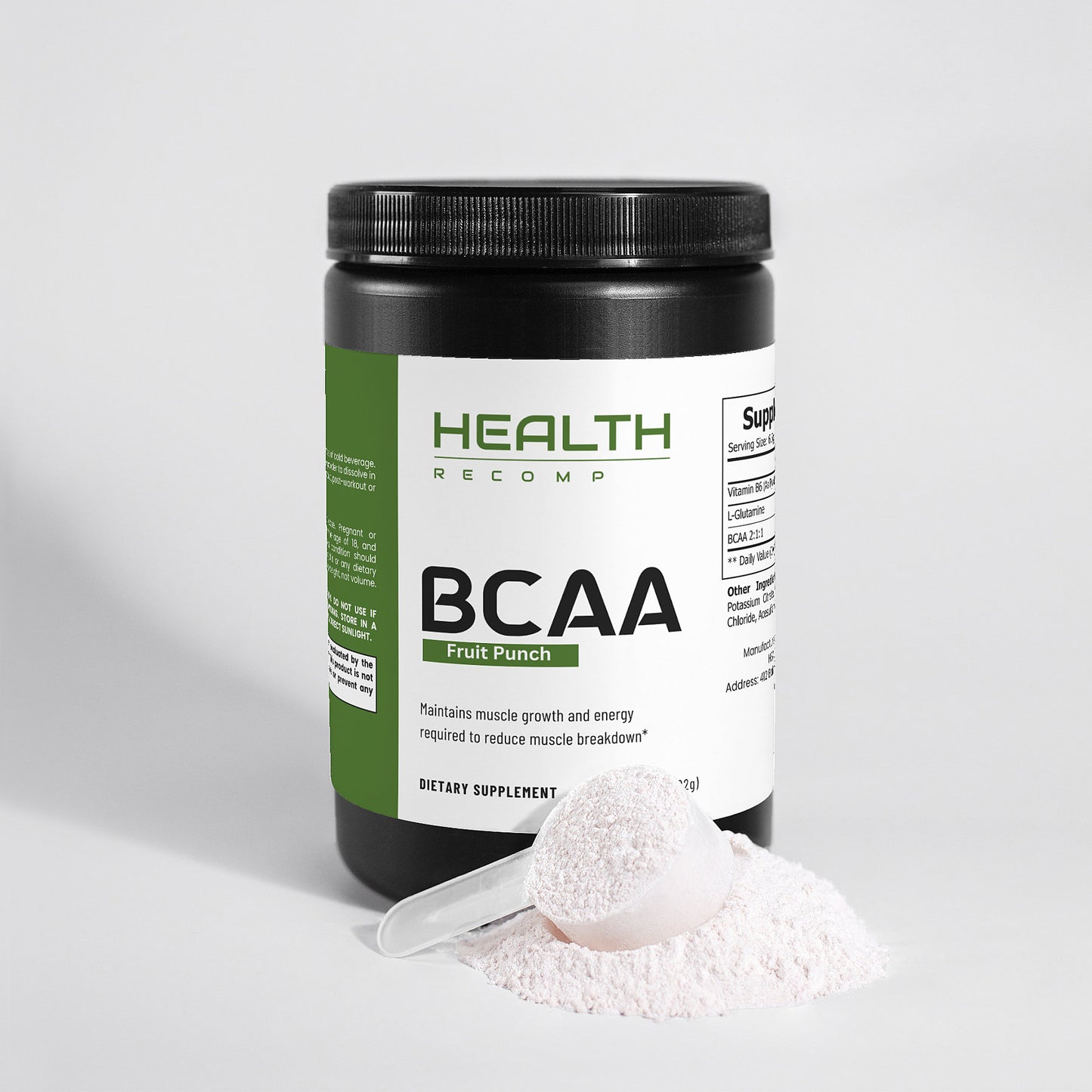 BCAA Post Workout Powder (Fruit Punch)